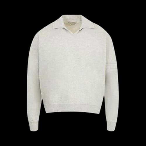Bode Heathered Polo 'Grey'