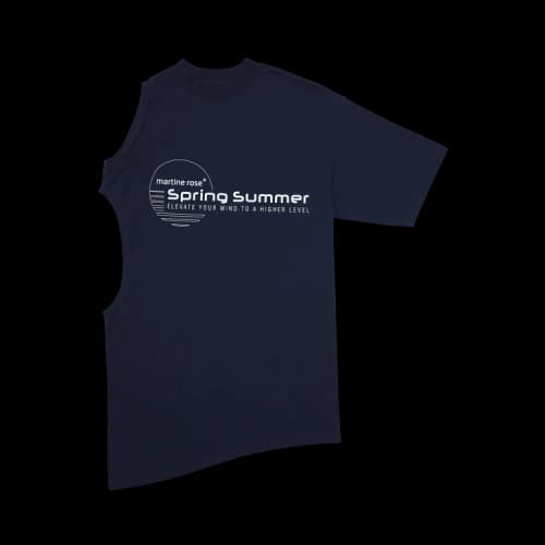 Martine Rose Two Way T-Shirt 'Navy'