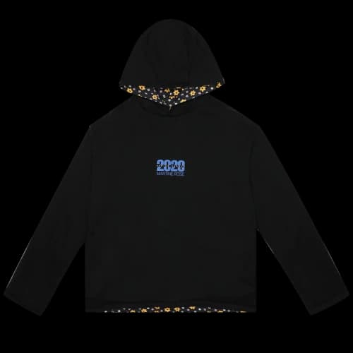 Martine Rose Hoodie With 20/20 Artwork 'Black'