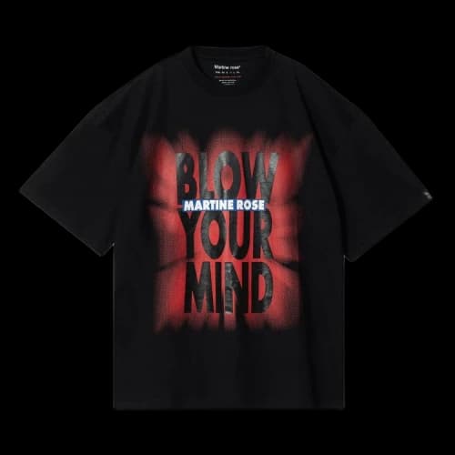 Martine Rose Oversized Short-Sleeve T-Shirt 'Black'