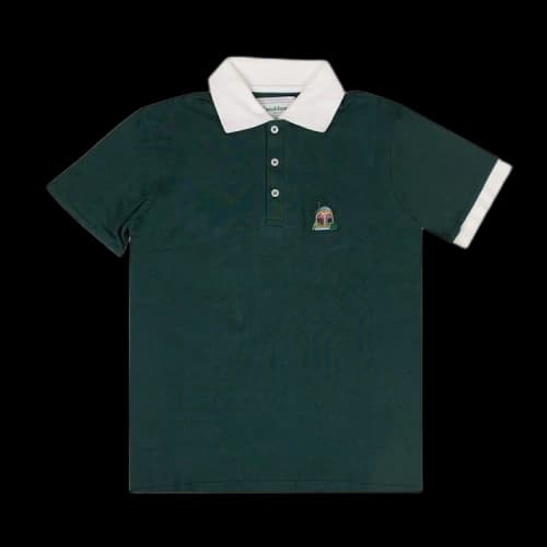 Casablanca Casa Hotel Short-Sleeve Polo 'Dark Green'