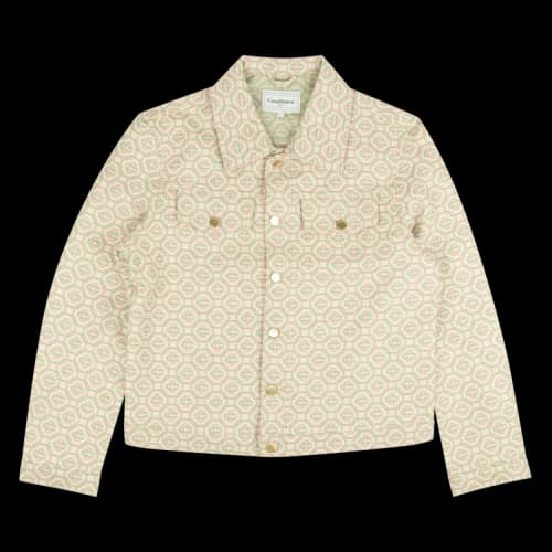 Casablanca Wool Denim Jacket 'Pink/Green'