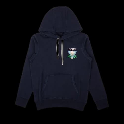 Casablanca Memphis Icon Hoodie 'Navy'