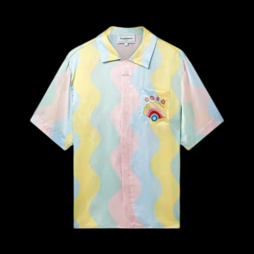 Casablanca Casa Shell Wave Shirt 'Multicolor'