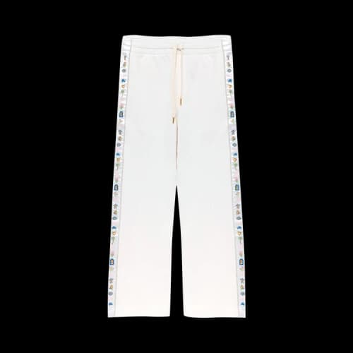 Casablanca Casa Icons Tape Sweatpants 'Off White'