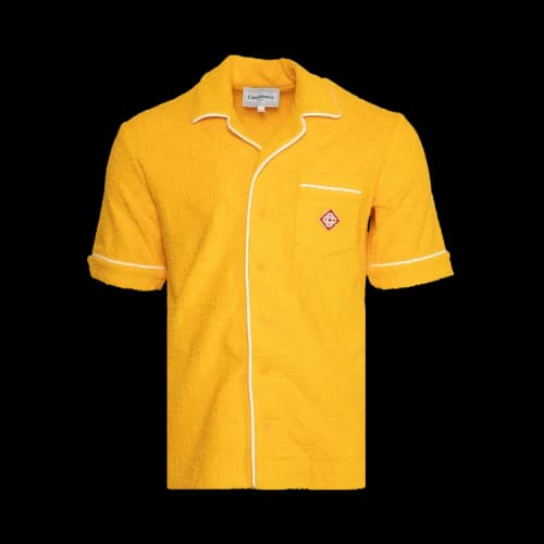 Casablanca Terry Cuban Shirt 'Yellow'