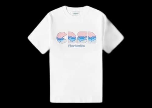 Casablanca Casa Clouds T-shirt White/Pink/Blue