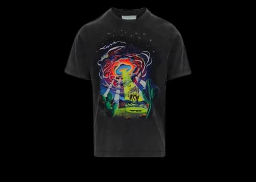 Casablanca Cowboy De L'Espace T-shirt Black