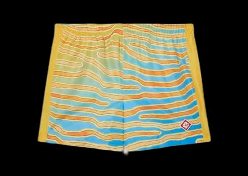 Casablanca Ange De Jour Swim Trunks Yellow/Blue