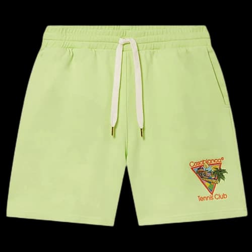 Casablanca Afro Cubism Tennis Club Embroidered Sweatshort 'Afro Cubism Tennis Club'