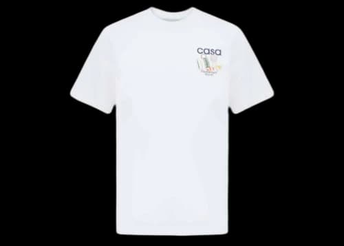 Casablanca Equipement Sportif Printed Unisex T-Shirt White