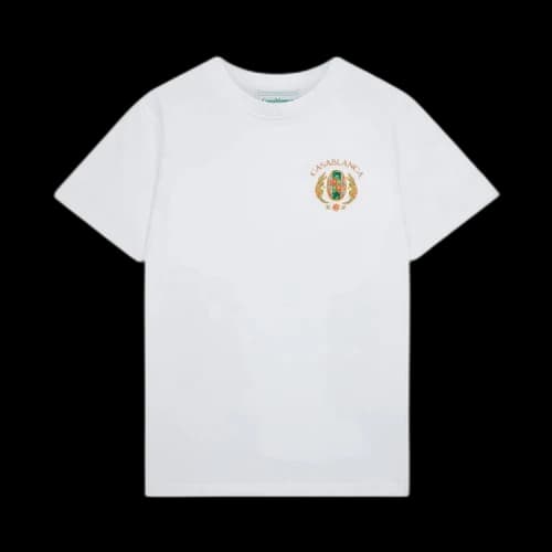 Casablanca Joyaux D'Afrique Tennis Club T-Shirt 'White'