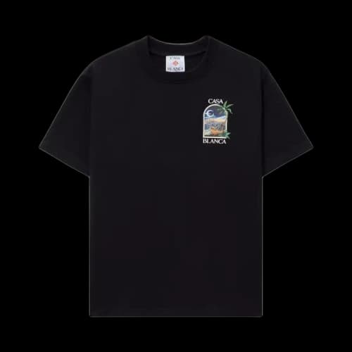 Casablanca La Night Printed T-Shirt 'Black'