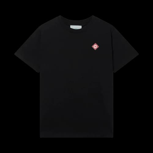 Casablanca Diamond Logo Patch T-Shirt 'Black'
