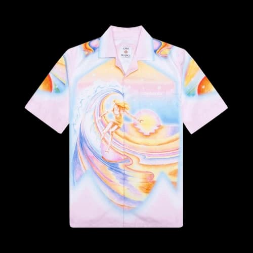 Casablanca Psychedelic Nirvana Swim Shirt 'Multicolor'