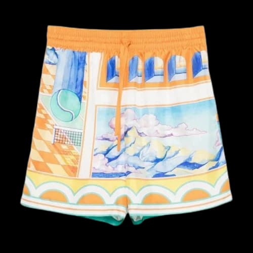 Casablanca Drawstring Shorts 'Multicolor'