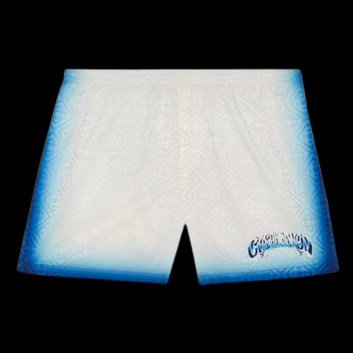 Casablanca Printed Jacquard Monogram Swim Shorts 'Blue Fade'