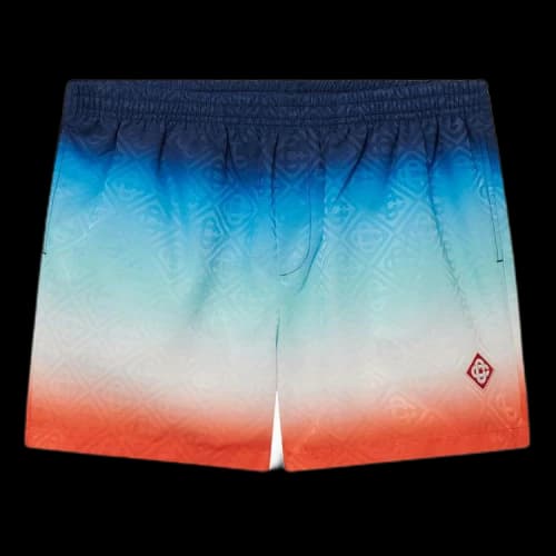 Casablanca Printed Jacquard Monogram Swim Shorts 'Gradient'