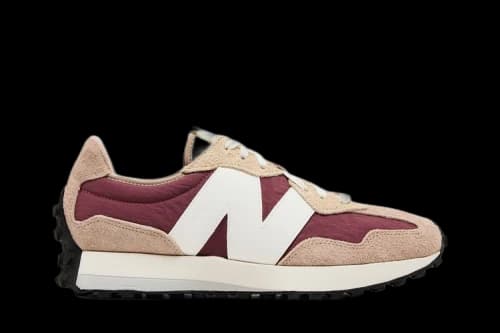 New Balance 327 Driftwood Washed Burgundy