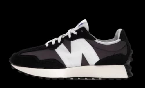 New Balance 327 Lab Black White