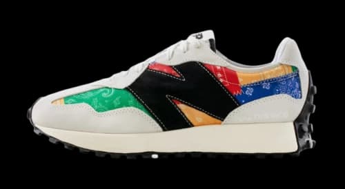 New Balance 327 Shoe Palace Unity Patchwork Bandana