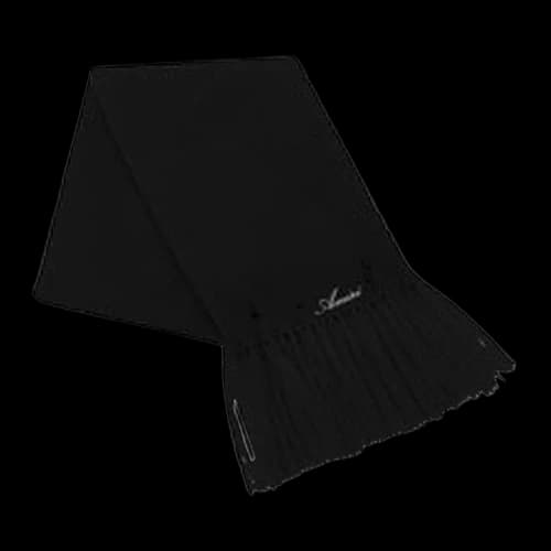 Amiri Half Cardigan Scarf 'Black'