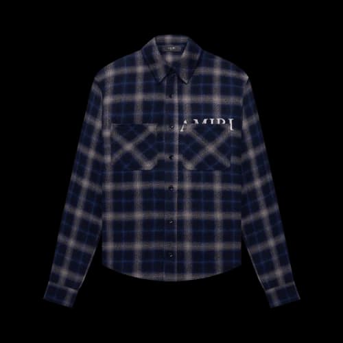 Amiri Cherub Flannel 'Navy'