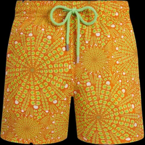 Vilebrequin mosaic urchin drawstring swim shorts