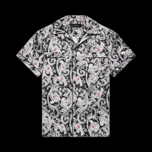 Amiri Paisley Pajama Shirt 'Black'