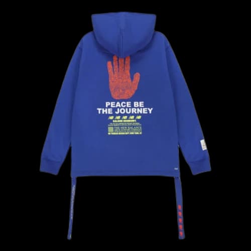 New Balance x Salehe Bembury Unisex Logo Printing Blue