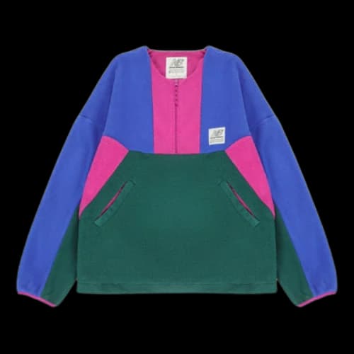 New Balance x Salehe Bembury Sherpa Fleece Top 'Nightwatch Green'
