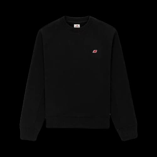 New Balance Made in USA Core Crewneck Sweatshirt Black