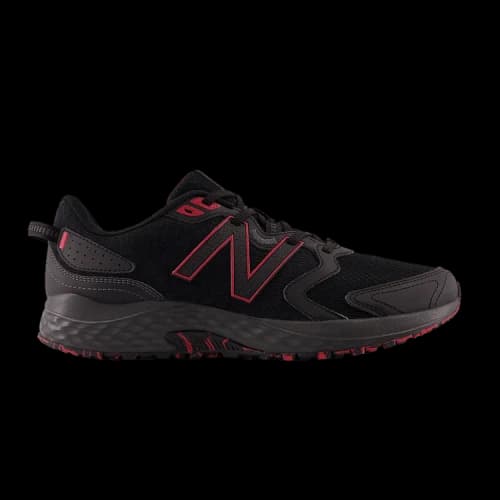 New Balance 410v7 2E Wide 'Black Electric Red'