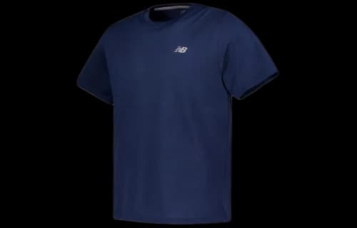 New Balance Running T Shirt Men's Marine Blue
