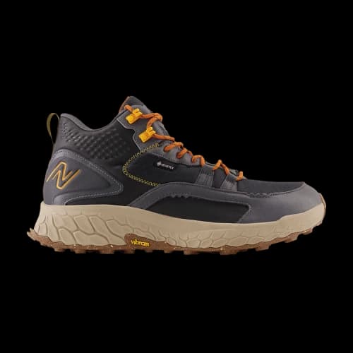 New Balance Fresh Foam X Hierro Mid Gore-Tex Black Magnet Hot Marigold