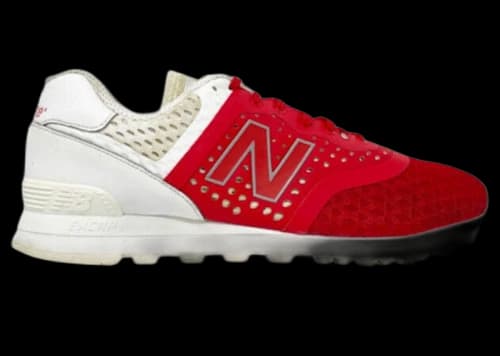 New Balance 574 Re-Engineered Breathe Red White