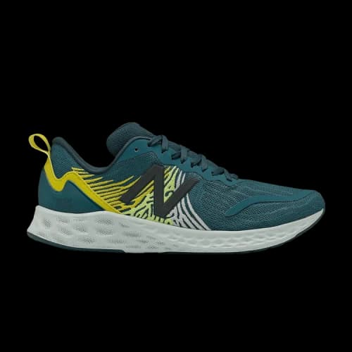 New Balance Fresh Foam Tempo 2E Wide 'Teal Sulpher Yellow'