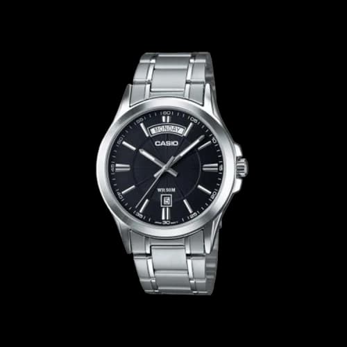 Casio Analog Watch 'Stainless Steel/Black'