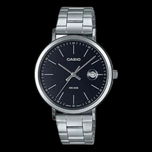 CASIO Male DRESS Japan / South Korea Fashion Sports Black Analog