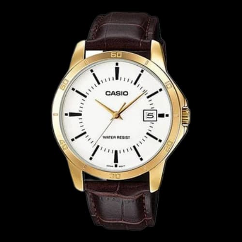 CASIO Quartz Limited Edition Waterproof White Dial Mens White Analog