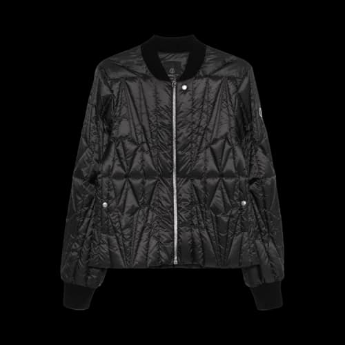 Rick Owens x Moncler Woven Geocamo Flight Jacket 'Black'