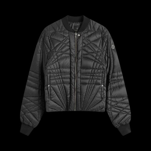 Moncler x Rick Owens Woven Megapenta Flight Jacket 'Black'