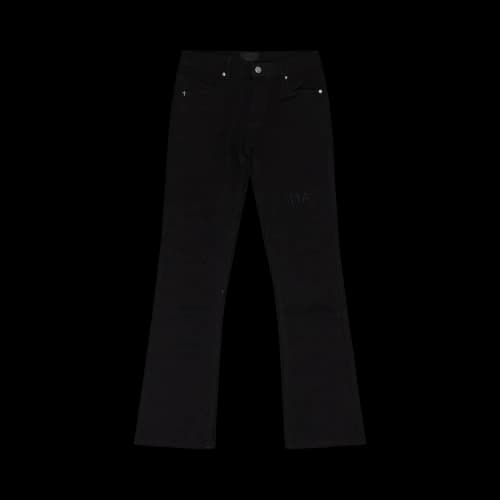 RtA Scratched Jeans 'Black Scratched'