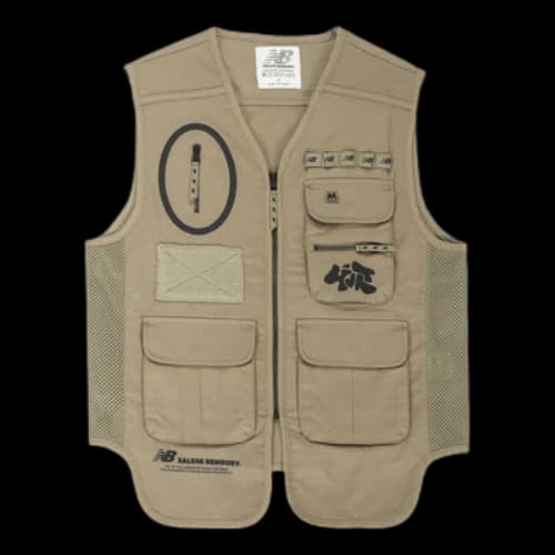 New Balance x Salehe Bembury Yurt Utility Vest 'Khaki'