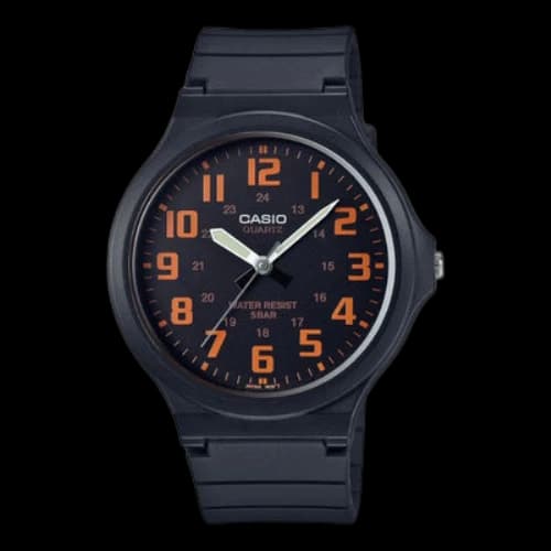 CASIO STANDARD Series Quartz Watch Waterproof Resin Strap Mens