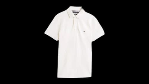 Tommy Hilfiger 1985 Collection Stretch Cotton Polo White