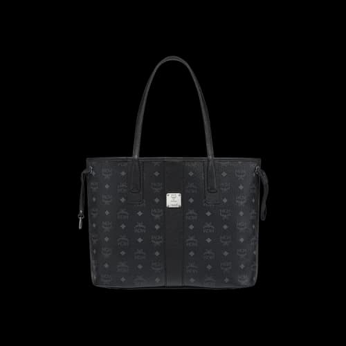 MCM Liz VI Shopper Medium Bag 'Black'
