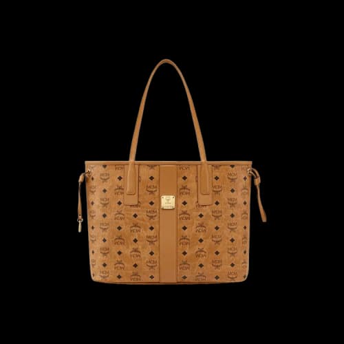 MCM Liz VI Shopper Medium Bag 'Cognac'