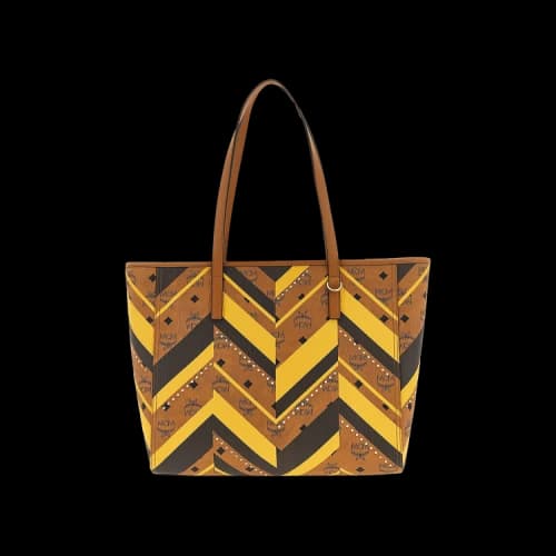MCM Toni Mega VI Medium Shopper 'Cognac'