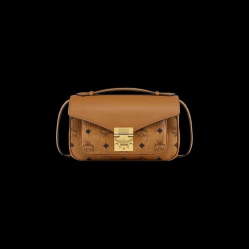 MCM Tracy VI Medium Crossbody 'Cognac'